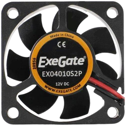 Вентилятор для корпуса Exegate EX04010S2P 40x40x10 мм 2pin 5500RPM 22dBA EX283363RUS