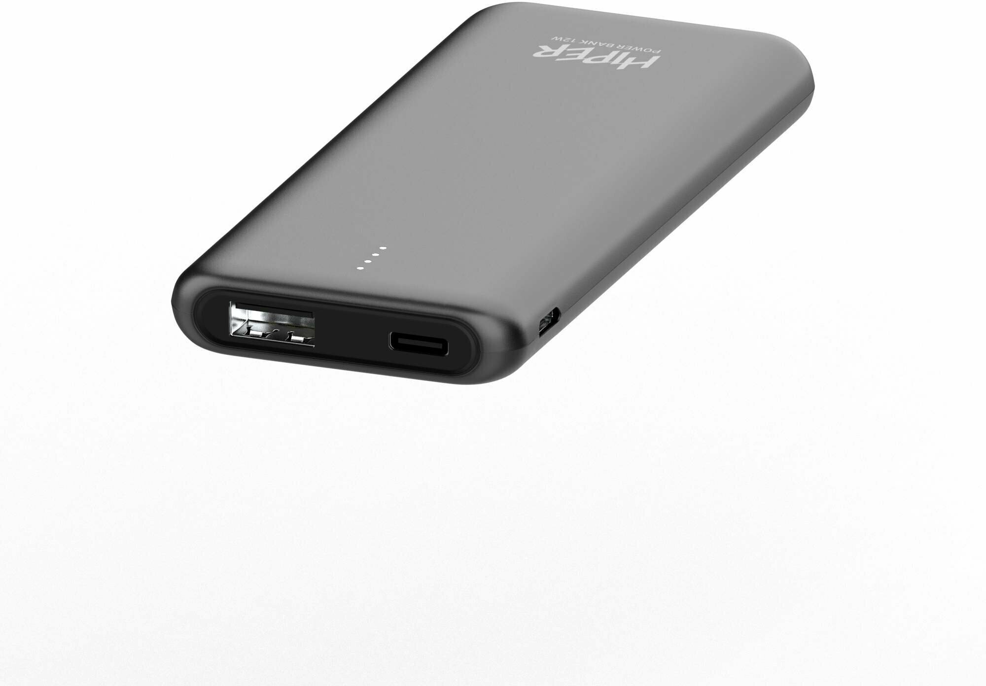 Аккумулятор внешний портативный HIPER Li-Pol 5000 mAh 2.4A 1xUSB 1xType-C белый - фото №8