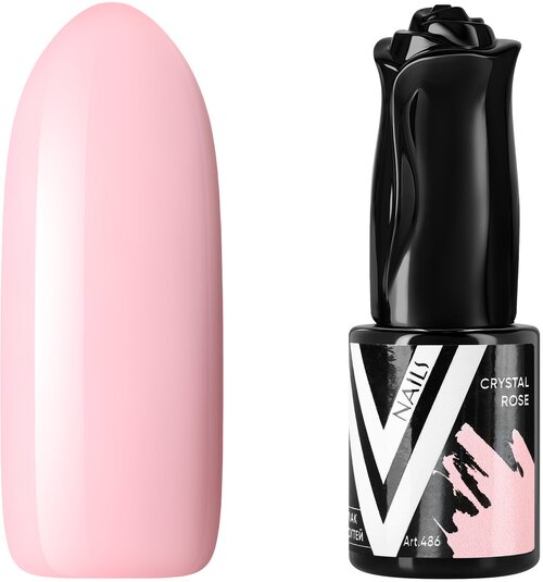 Гель-лак для ногтей Vogue Nails пыльный пастельный плотный приглушенный, розовый, 10 мл