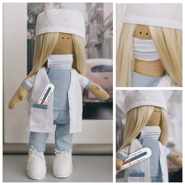 Арт Узор Набор для шитья. Интерьерная кукла «Доктор Кейт», 30 см