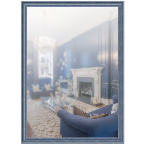 фото Зеркало в широкой раме 79 x 110 см, модель p048020 аурита