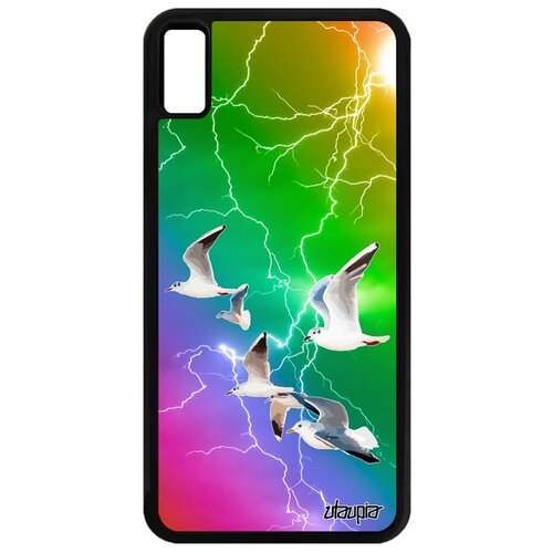 фото Чехол на смартфон apple iphone xs max, "чайки" птицы крачка utaupia