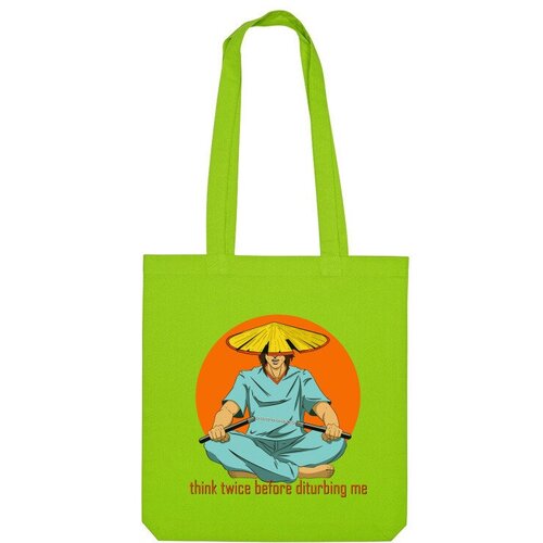 фото Сумка шоппер us basic, зеленый