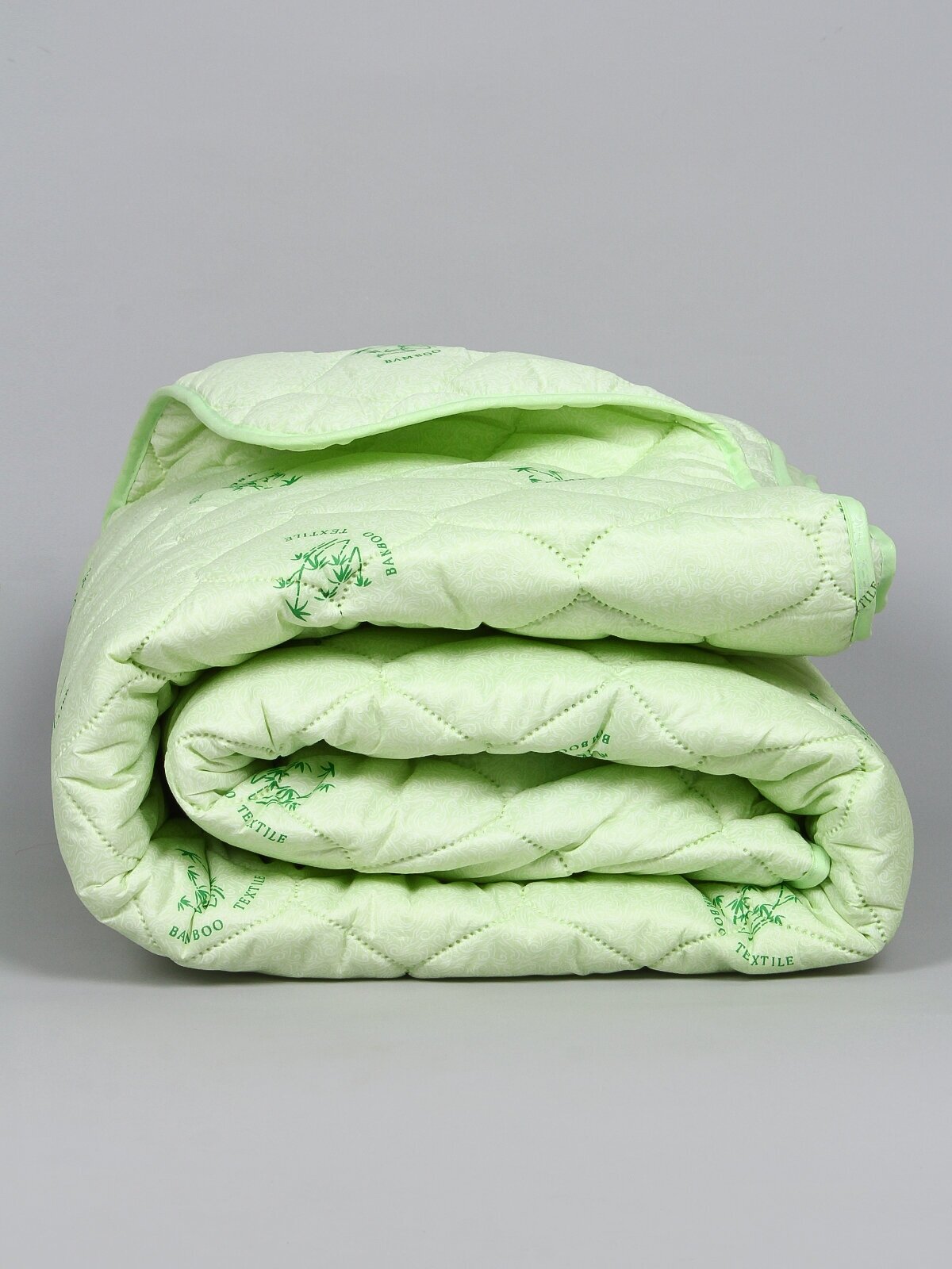 Одеяло "Бамбуковое волокно" полновесное, 2-х спальное, в полиэстере, плотность 300 г/м2 - фотография № 7