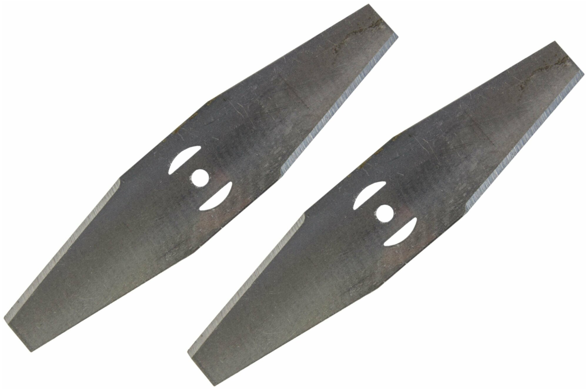 Нож металлический комплект 2 штуки для аккум. триммера CBC02 Krotof / кротоф - фотография № 1