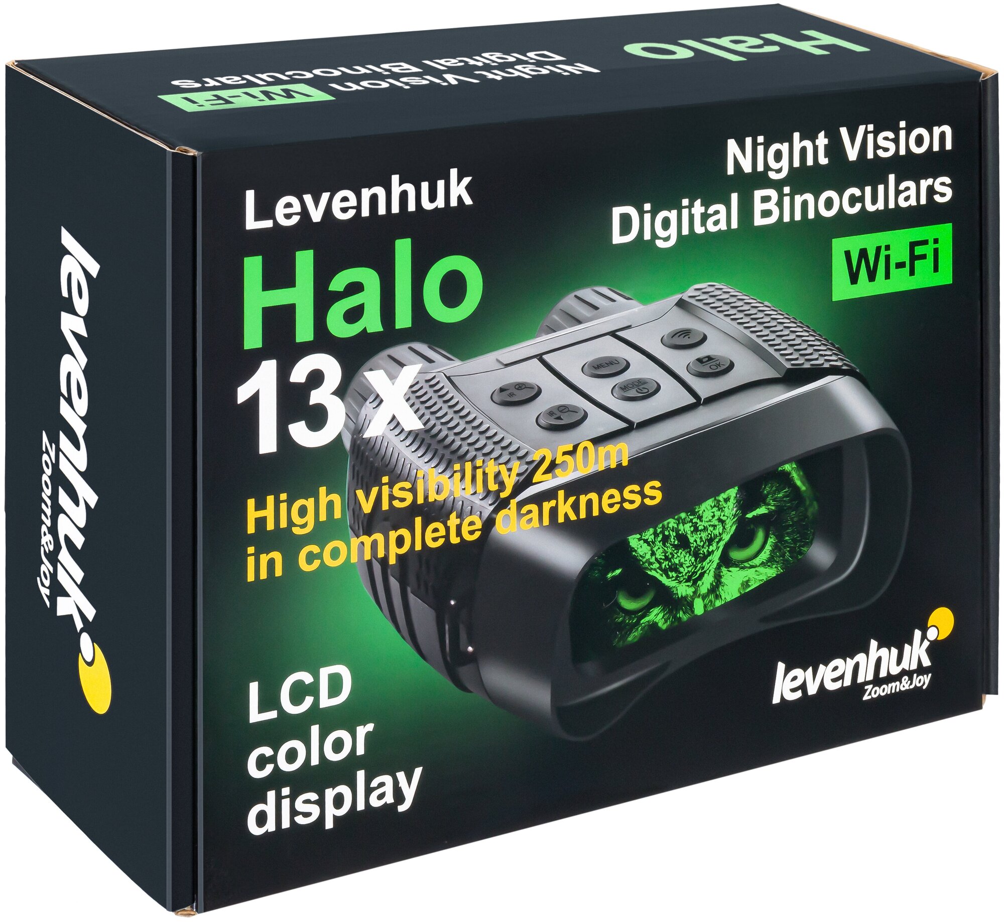 Бинокль цифровой ночного видения Levenhuk (Левенгук) Halo 13x Wi-Fi - фото №19