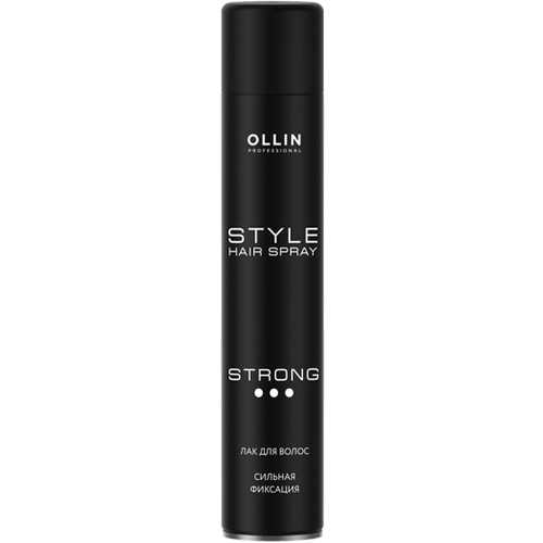 Купить Ollin Ollin Style Лак для волос сильной фиксации (Лак для волос сильной фиксации), 500 мл, OLLIN Professional, лак