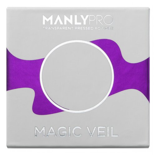 Прозрачная финишная матирующая компактная пудра Magic Veil MPW0 Manly PRO