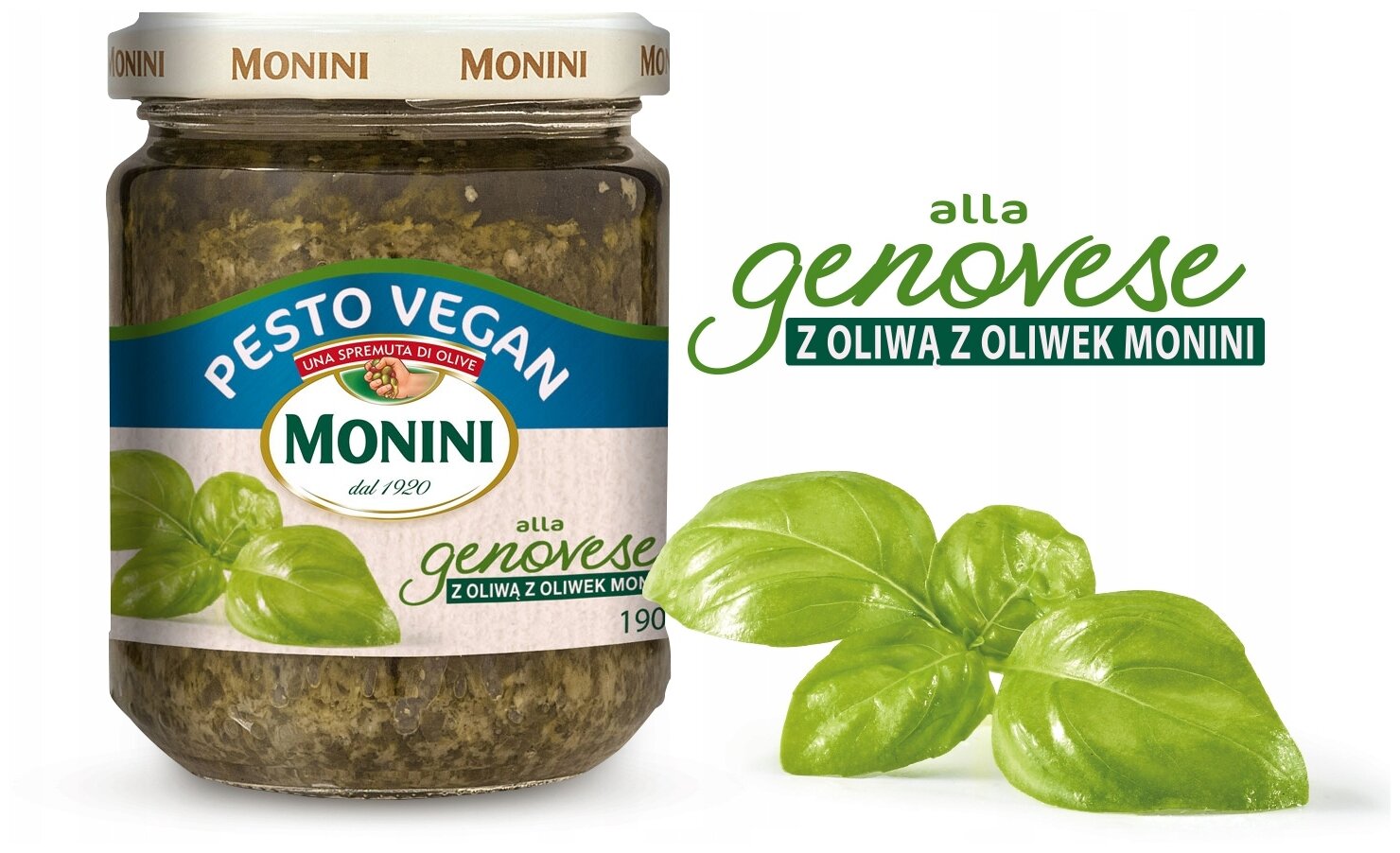 Соус Monini Pesto Alla Genovese Vegan BIO 190г - фото №2