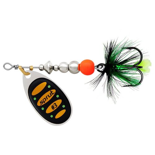 фото Блесна вращающаяся sprut alba ball system #3 sbko