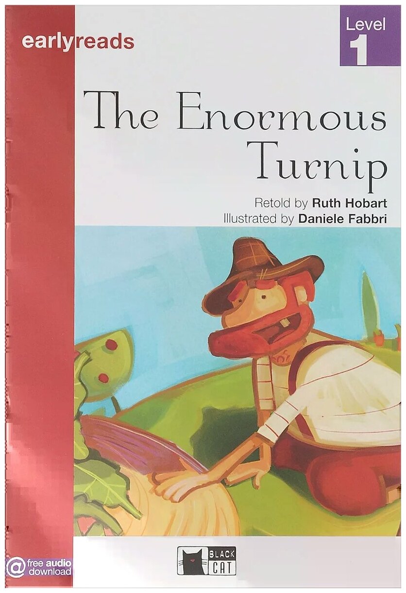 Книга Black Cat Earlyreads Level 1: Enormous Turnip - фото №2