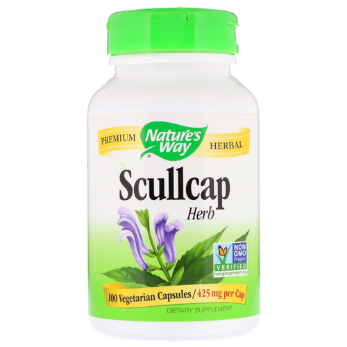 Nature's Way Scullcap капс. 425 мг №100, 110 г, 100 шт.