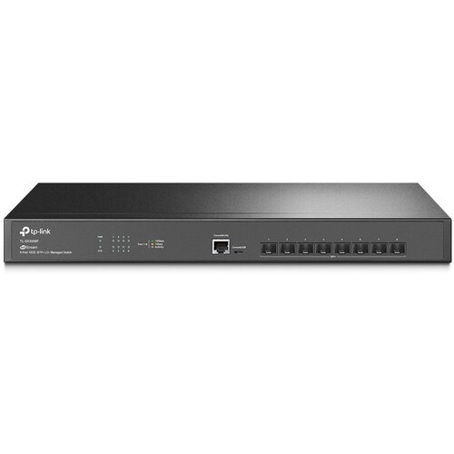 Коммутатор/ Fully managed switch with full 8-port 10G fiber ports and 160 Gbps switching capacity TL-SX3008F
