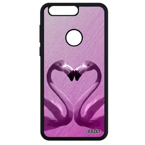 фото Чехол на honor 8, "фламинго" самка семья utaupia