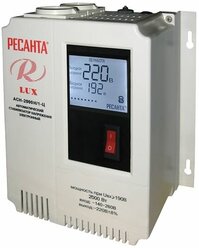 Стабилизатор напряжения Ресанта АСН-2000Н/1-Ц Lux Ресанта