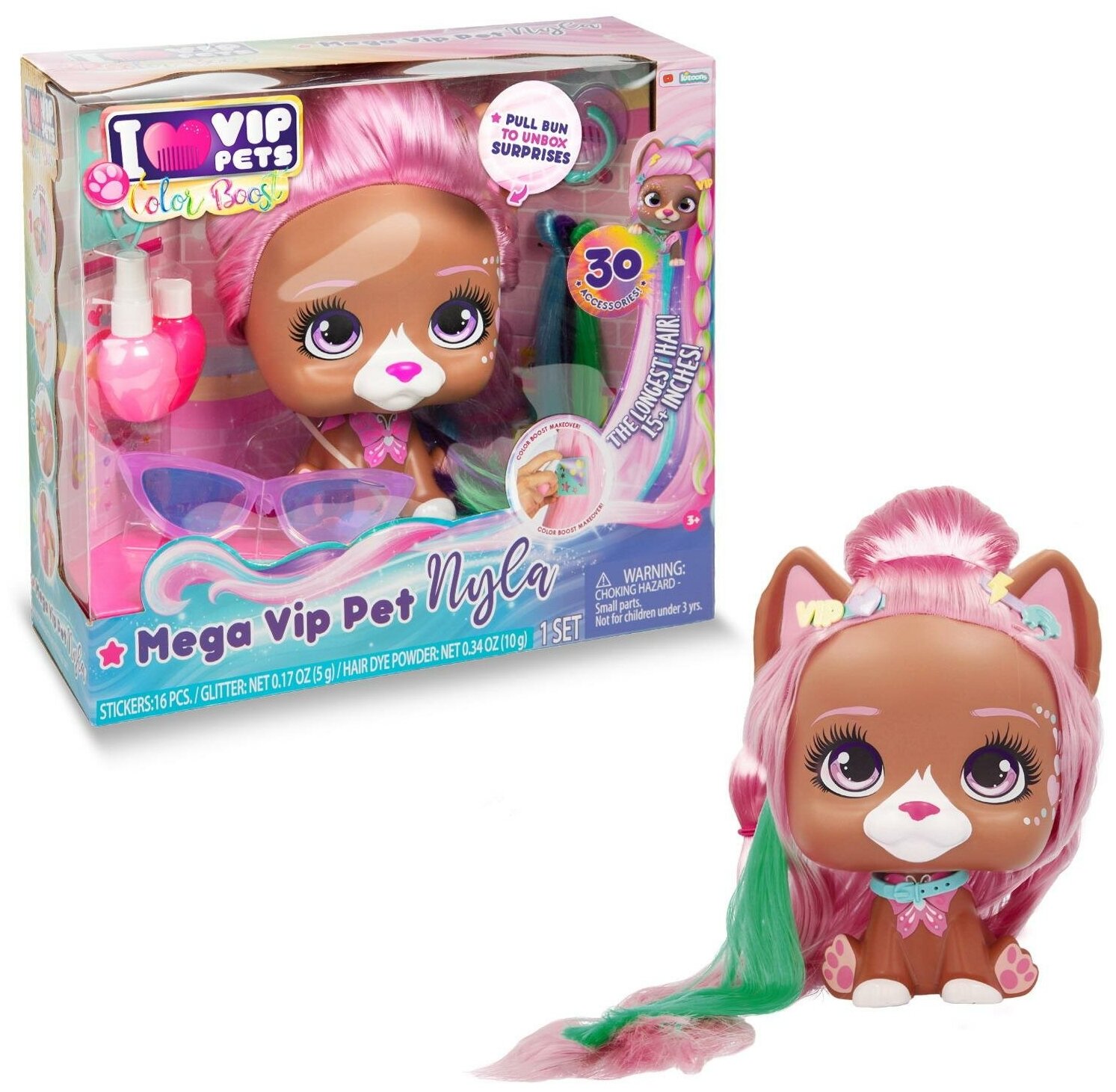 Игровой набор IMC Toys Mega VIP Pets Нила (длина волос 40 см)