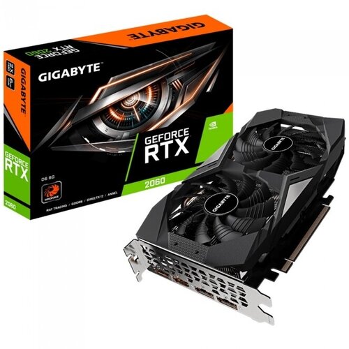 Видеокарта Gigabyte GeForce RTX 2060 D6 6G (GV-N2060D6-6GD) RTL