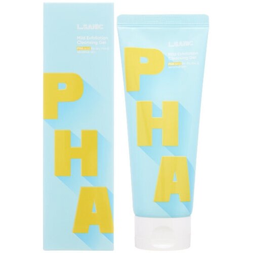 L.Sanic Mild PHA Acid Exfoliation Cleansing Gel Мягкий отшелушивающий гель для умывания с PHA-кислотами мягкий отшелушивающий гель для умывания с pha кислотами l sanic mild pha acid exfoliation cleansing gel 150 мл