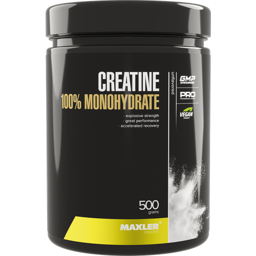 Креатин Maxler Creatine Monohydrate, 500 гр. креатин sport technology nutrition creatine monohydrate 500 гр