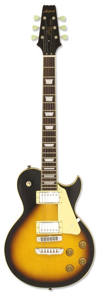 ARIA PE-350STD AGBS - электрогитара, 22 лада, Les Paul, корпус: липа, гриф: окуме, вклееный, накладка: палисандр, звукосниматели: HH, регулировки: 2х громкость, 2х тон, 3х позиционный переключатель, цвет: AGBS