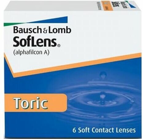   Bausch & Lomb, Soflens Toric, , -5,00, -1,75/ 130/ 14,5 / 8,5 / 6 .