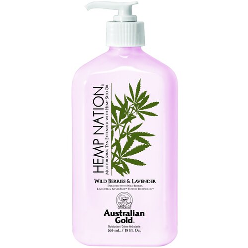 Australian Gold Лосьон для тела увлажняющий Hemp Nation Wild Berries  Lavender 535 мл