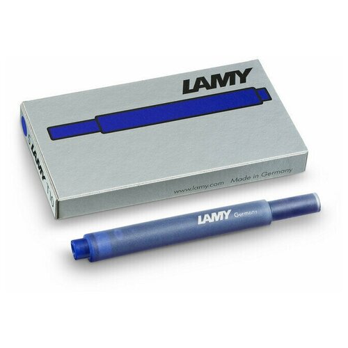 Чернила в патронах LAMY T10, Синий, 5 шт./уп, 1602077