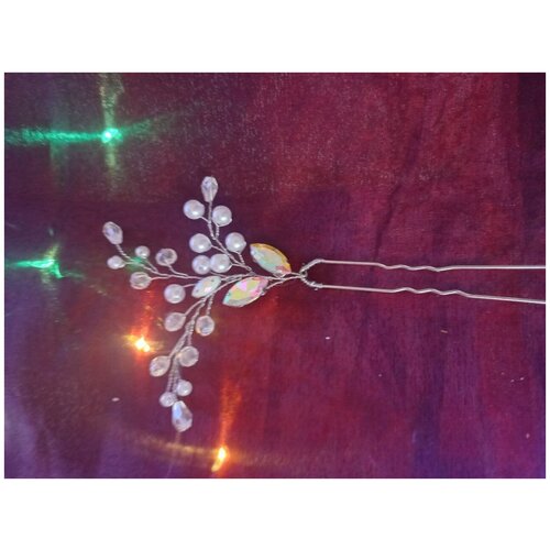 Свадебная шпилька для волос. Шпилька для невесты. Шпилька в причёску