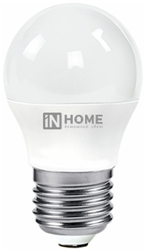 Лампочка светодиодная LED-ШАР-VC 8Вт 230В Е27 6500К 760Лм IN HOME - фотография № 8