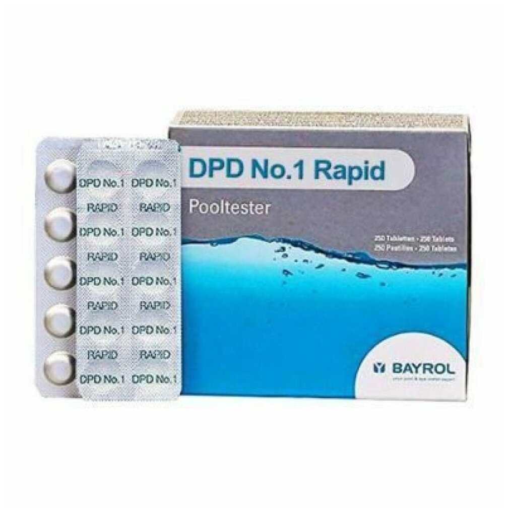 Таблетки DPD №1/Rapid (Pooltester), Bayrol, 10 таб.