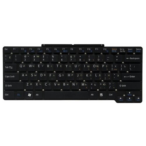 Клавиатура для ноутбуков Sony VGN-SR RU Black 1010₽