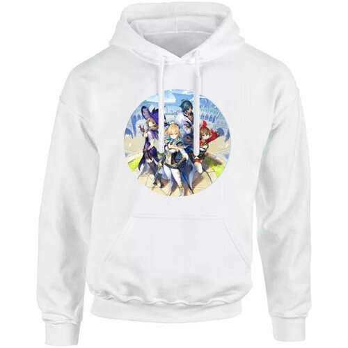 фото Худи, размер 48, белый migom