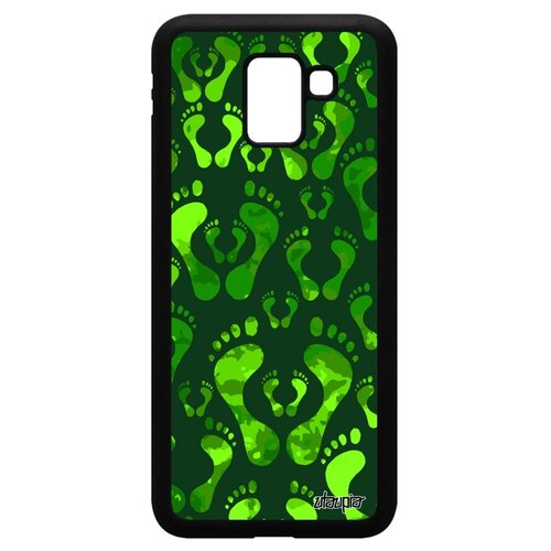 фото Чехол для смартфона galaxy j6 2018, "след стопы" шажок младенец utaupia