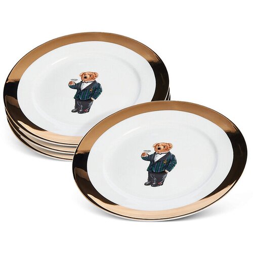 Thompson Polo Bear Набор из 4 десертных тарелок