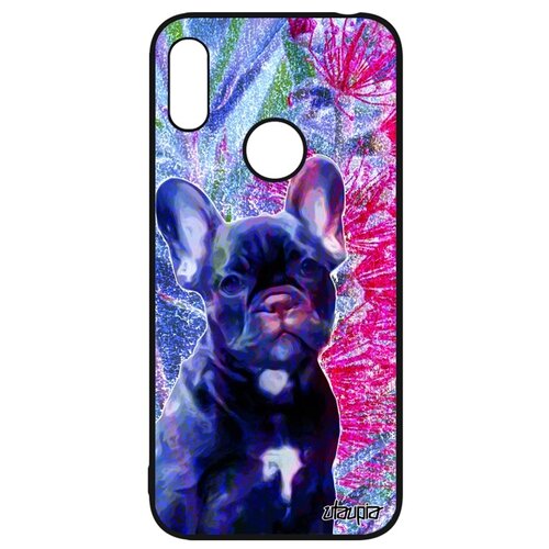фото Чехол на смартфон huawei y6 2019, "бульдог" компаньон животное utaupia