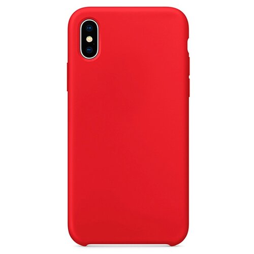 фото Силиконовый чехол silicone case для iphone x / xs, красный grand price