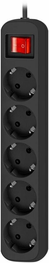 Сетевой удлинитель Defender G518, 1.8м, черный [99341] - фотография № 4