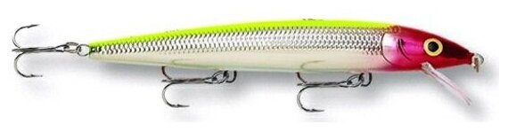 Воблер Rapala Husky Jerk суспендер 1,2-1,8м, 8см 6гр, HJ08-CLN