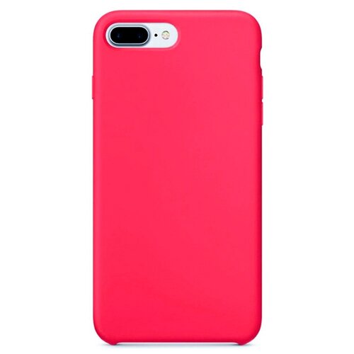 фото Силиконовый чехол silicone case для iphone 7 plus / 8 plus, ярко- розовый grand price