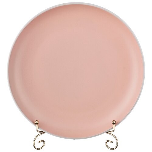 фото Тарелка подстановочная pandora pink диаметр 27 см lefard (577-118)