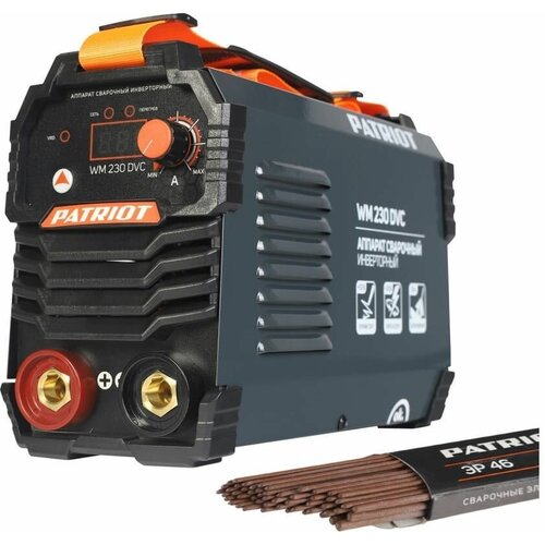 Сварочный инверторный аппарат PATRIOT WM230DVC подарок на день рождения мужчине любимому папе дедушке парню 1118000₽