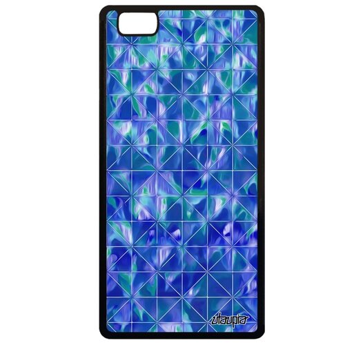 фото Чехол на телефон huawei p8 lite 2015, "плиточный мотив" мрамор квадрат utaupia