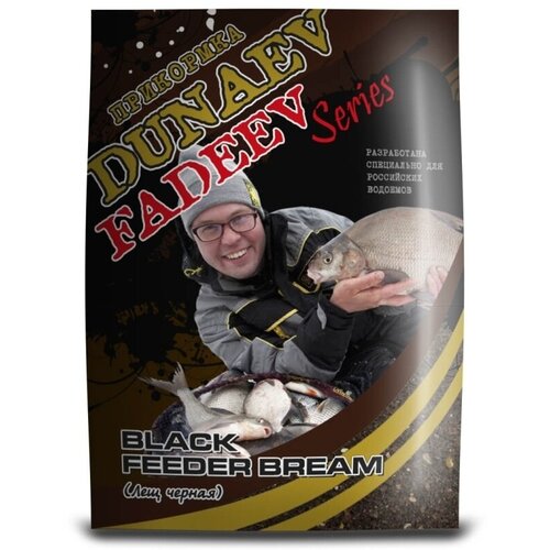 дунаев прикормка dunaev fadeev 1кг black feeder crucian carp Прикормка Дунаев-Фадеев/Dunaev-Fadeev