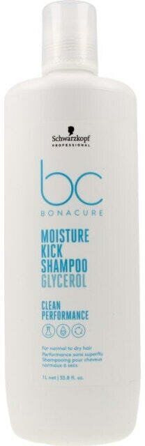 Schwarzkopf Professional, Bonacure, Glycerol Moisture Kick, Увлажняющий шампунь для нормальных до сухих волос, 1000 мл