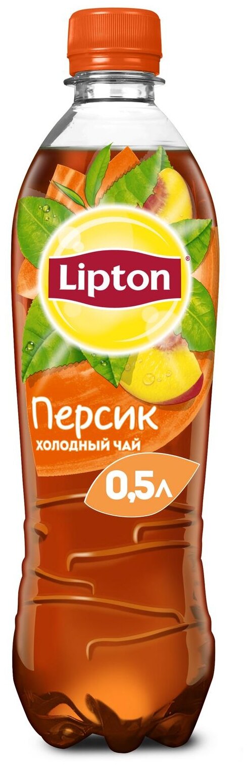 Lipton Ice Tea Персик холодный чай, 12 штук по 0,5 л - фотография № 2