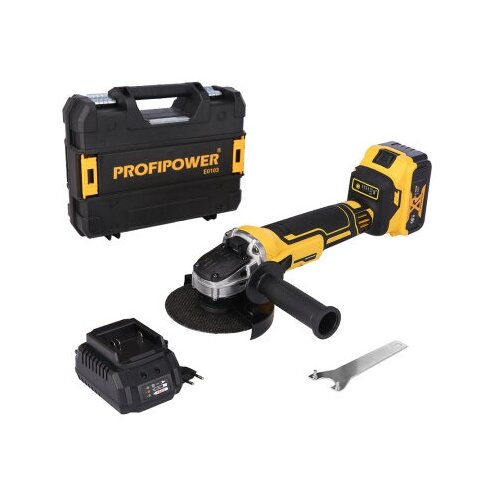 УШМ аккумуляторная POWER 18В 125мм 4Ач 600000₽