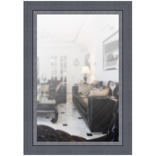 фото Зеркало в широкой раме 70 x 100 см, модель p086005 аурита