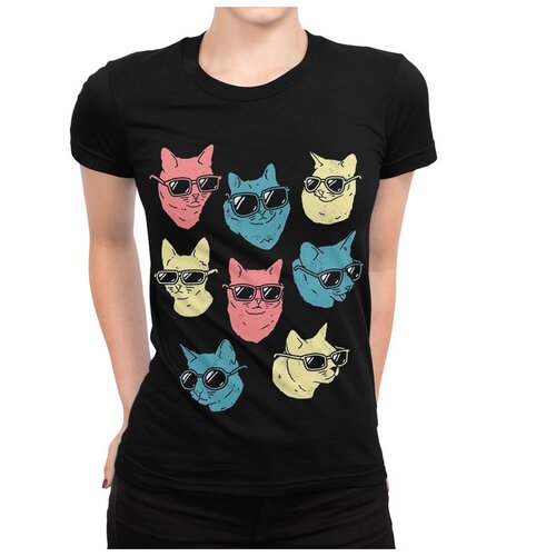 фото Футболка dream shirts крутые коты женская m черная