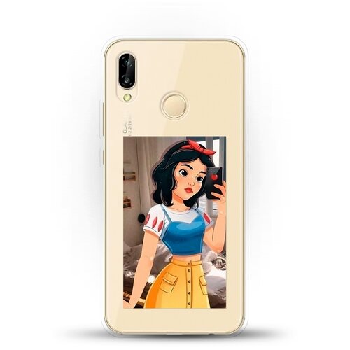 фото Силиконовый чехол белоснежка на huawei nova 3e andy & paul