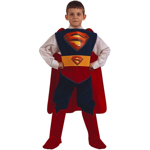 Костюм Супермен (406), размер 158, цвет мультиколор, бренд Батик